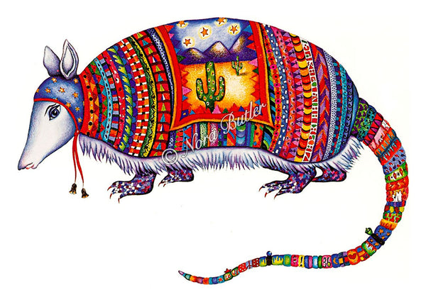 Mighty the Armadillo - Pirate Arts - Drawings & Illustration, Childrens  Art, TV Shows & Movies - ArtPal