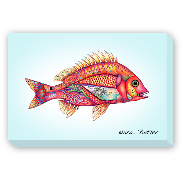 Giclees on Canvas - Fantasy Fish