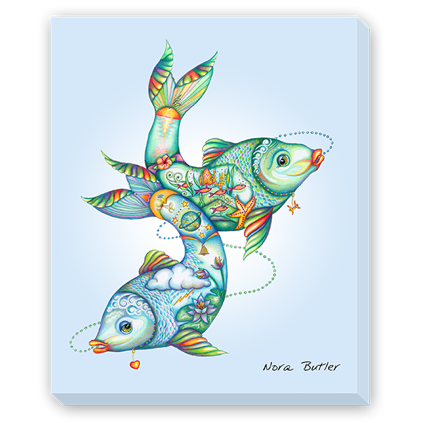 Pisces - First Design in Zodiac Series by Nora Butler