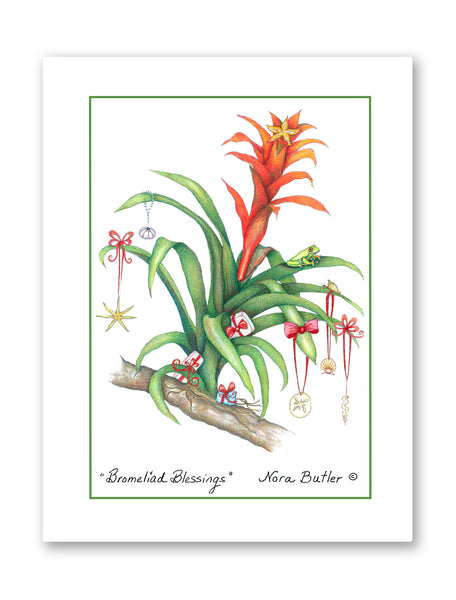 Bromeliad Blessings Notecard