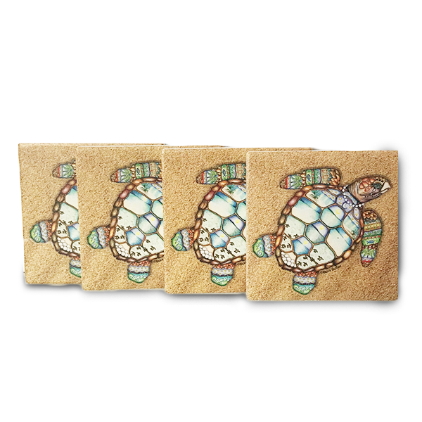 Cork Turtle Coasters